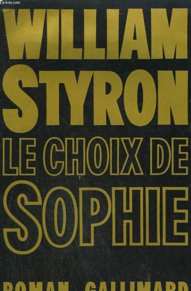 LE CHOIX DE SOPHIE.