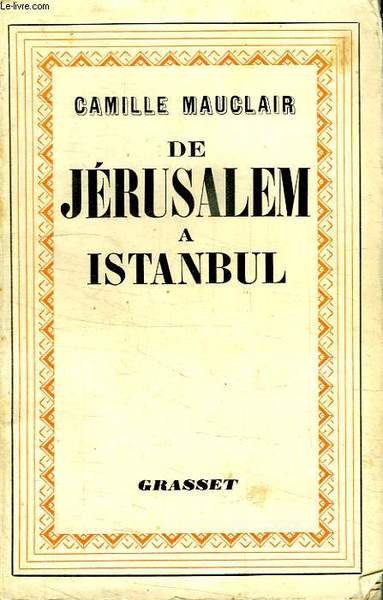 DE JERUSALEM A ISTANBUL.