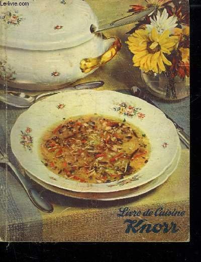 LE LIVRE KNORR POUR LA MENAGERE.
