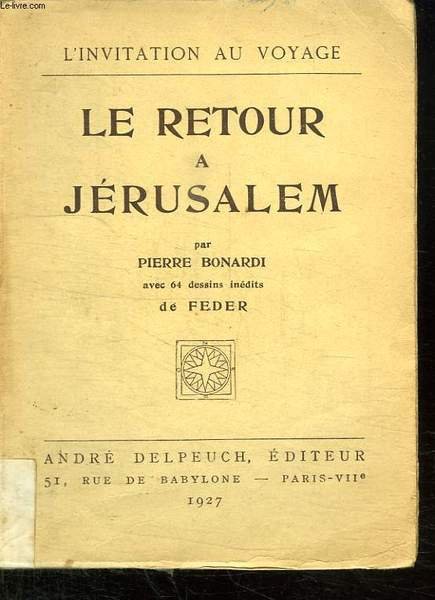 LE RETOUR A JERUSALEM. | Immagine principale