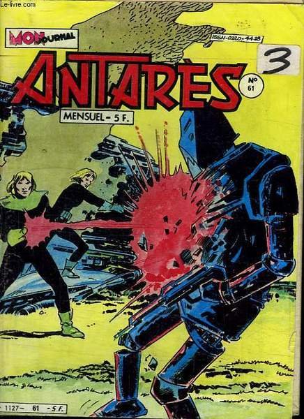 ANTARES N° 61.LA CAVERNE DES OTAGES.