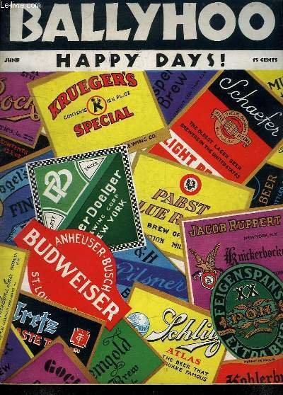 BALLYHOO HAPPY DAYS. JUNE. TEXTE EN ANGLAIS.