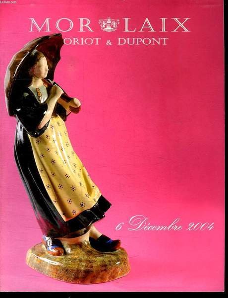 CATALOGUE DE VENTES AUX ENCHERES DU LUNDI 6 DECEMBRE 2004 …