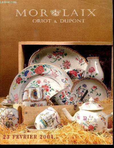 CATALOGUE DE VENTES AUX ENCHERES DU LUNDI 23 FEVRIER 2004 …