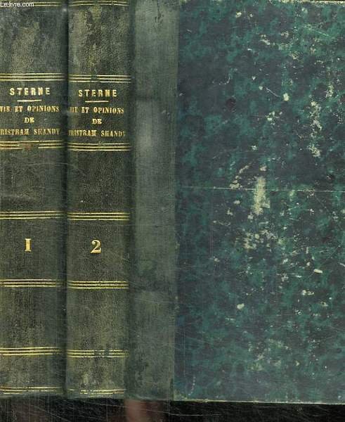 2 TOMES. VIE ET OPINIONS DE TRISTRAM SHANDY GENTILHOMME SUIVIES … | Immagine principale