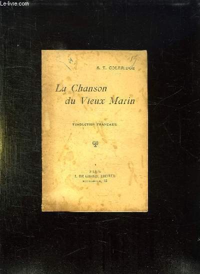 LA CHANSON DU VIEUX MARIN. 6em EDITION.
