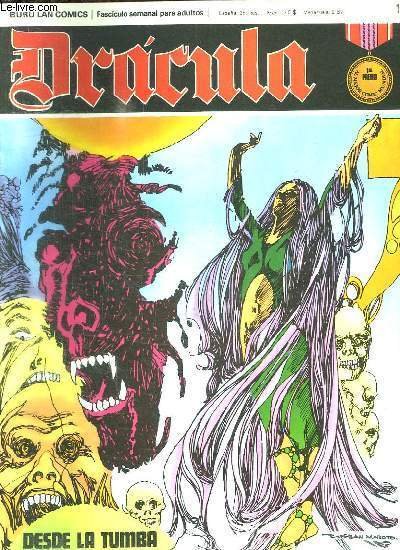DRACULA N° 18. DESDE LA TUMBA. TEXTE EN ESPAGNOL. BANDE …