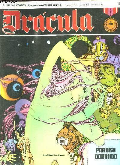 DRACULA N° 19. PARAISO DORMIDO. TEXTE EN ESPAGNOL. BANDE DESSINEE POUR ADULTES.
