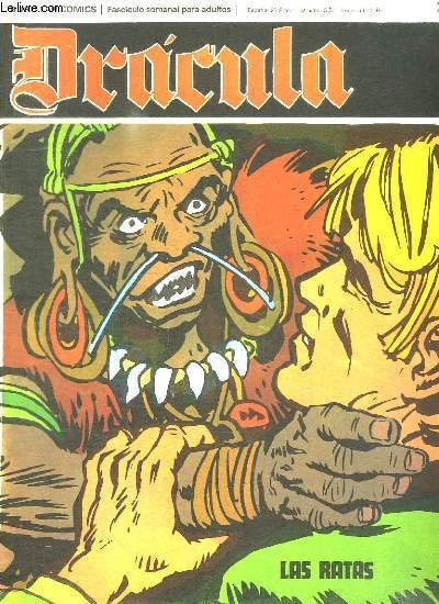 DRACULA N° 29 LAS RATAS. TEXTE EN ESPAGNOL. BANDE DESSINEE POUR ADULTES.