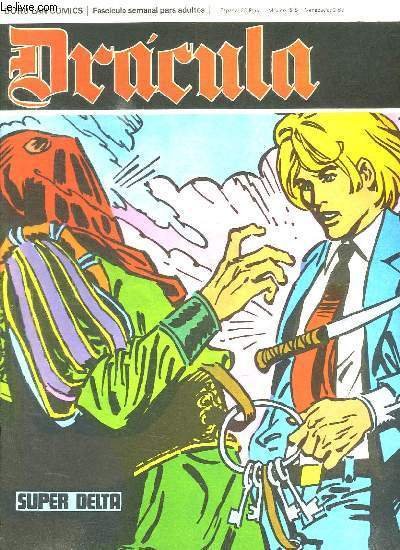 DRACULA N° 31 SUPER DELTA. TEXTE EN ESPAGNOL. BANDE DESSINEE POUR ADULTES.