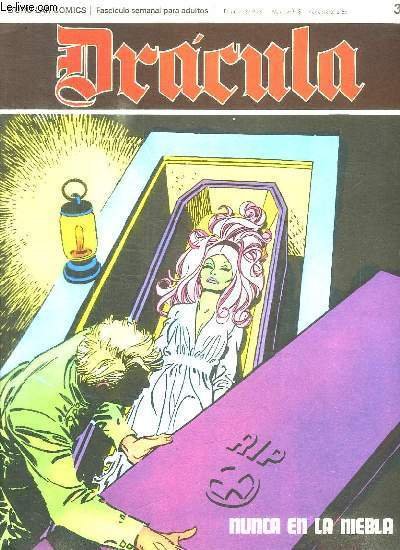 DRACULA N° 35 NINCA EN LA NIEBLA. TEXTE EN ESPAGNOL. BANDE DESSINEE POUR ADULTES.