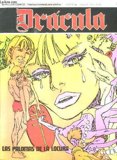 DRACULA N° 38 LAS PALOMAS DE LA LOCURA. TEXTE EN ESPAGNOL. BANDE DESSINEE POUR ADULTES.