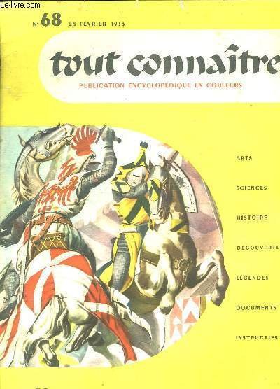 TOUT CONNAITRE N° 68 DU 28 FEVRIER 1958. L ENEIDE. | Immagine principale