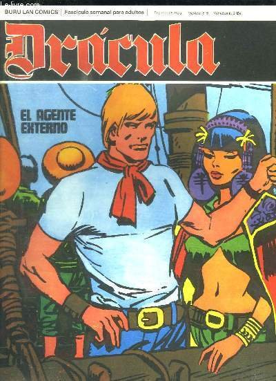 DRACULA N° 25. EL AGENTE ASTERNNO. TEXTE EN ESPAGNOL. BANDE DESSINEE POUR ADULTES.