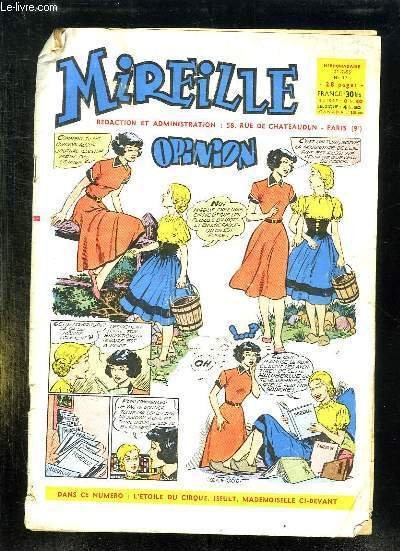 MIREILLE N° 77 DU 21 JUILLET 1955. OPINION. | Immagine principale