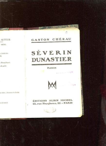 SEVERIN DUNASTIER. | Immagine principale