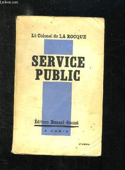 SERVICE PUBLIC.