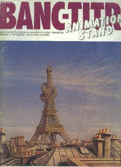 BANC - TITRE N° 39 MARS 1984. SOMMAIRE: FOCALISATION SUR …