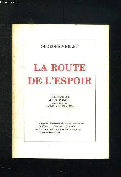 LA ROUTE DE L ESPOIR. | Immagine principale