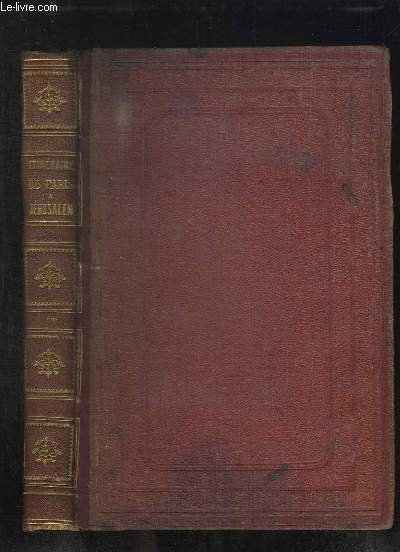 ITINERAIRE DE PARIS A JERUSALEM.