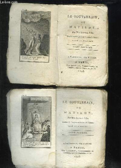 3 TOMES. LE SOUTERRAIN OU MATILDE TOME 1 - 2 - 3.