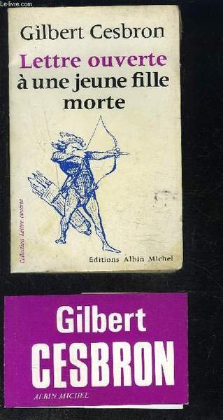 LETTRES OUVERTE A UNE JEUNE FILLE MORTE