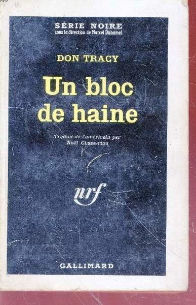 Un bloc de haine collection s�rie noire n�844