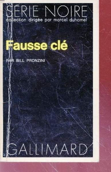 Fausse cl� collection s�rie noire n�1697