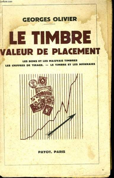 LE TIMBRE, VALEUR DE PLACEMENT
