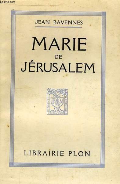 MARIE DE JERUSALEM