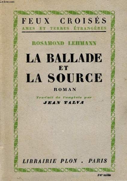 LA BALLADE ET LA SOURCE