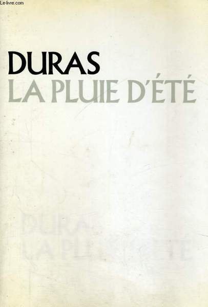 LA PLUIE D'ETE