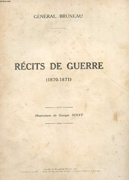 RECITS DE GUERRE (1870 - 1871) EN CINQ SUPPLEMENTS DE …
