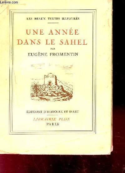 UNE ANNEE DANS LE SAHEL