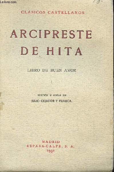 LIBRO DE BUEN AMOR I