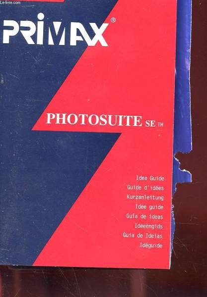 PHOTOSUITE SE VERSION 1.1 - IDEA GUIDE
