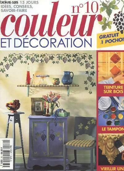COULEUR ET DECORATION n�10 - Techniques 18 "la teinture sur … | Immagine principale