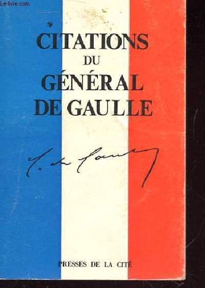 CITATION DU GENERAL DE GAULLE | Immagine principale