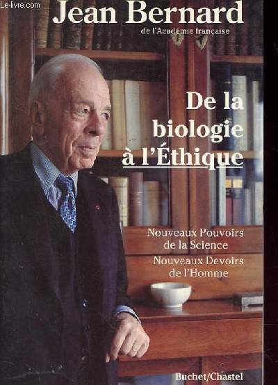 DE LA BIOLOGIE A L'ETHIQUE | Immagine principale