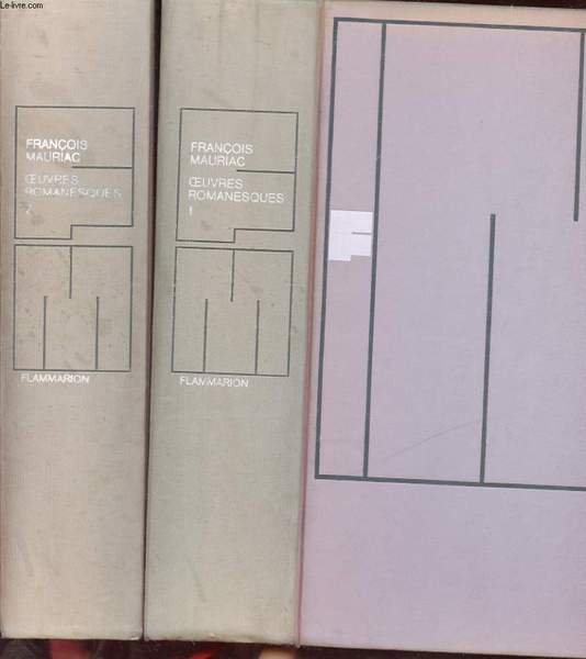 OEUVRES ROMANESQUES 2 TOMES.