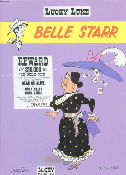 LUCKY LUKE. BELLE STARR.