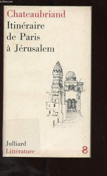 ITINERAIRE DE PARIS A JERUSALEM