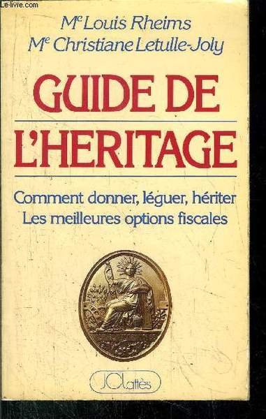 GUIDE DE L'HERITAGE