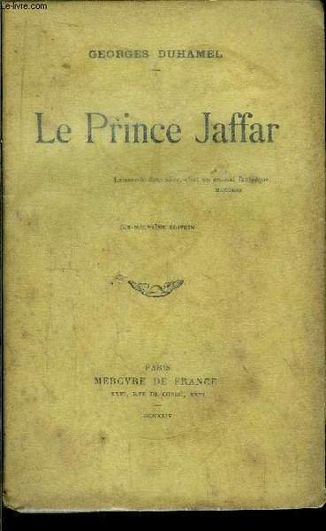 LE PRINCE JAFFAR