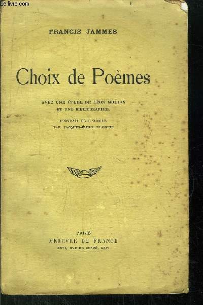 CHOIX DE POEMES