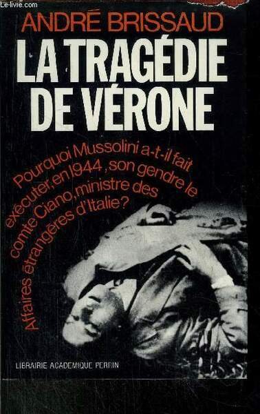 LA TRAGEDIE DE VERONE
