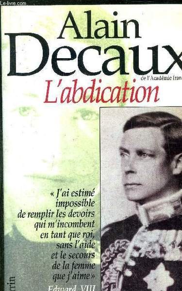 L'ABDICATION