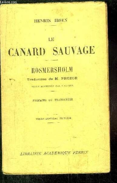 LE CANARD SAUVAGE