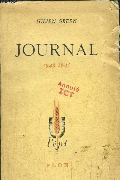 JOURNAL 1943-1945