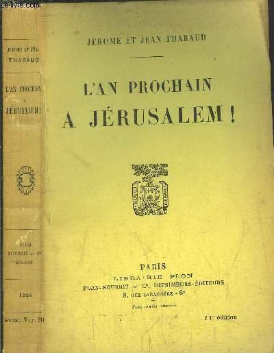 L'AN PROCHAIN A JERUSALEM ! | Immagine principale